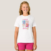 T-shirt Chemise pour fille d'anniversaire J'avais 6 ans, m (Devant entier)