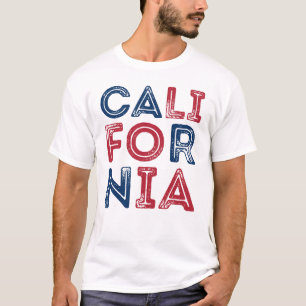 T-shirt Chemise pour hommes à lettrage de style grunge cal