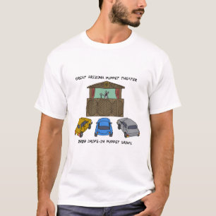 T-shirt Chemise pour hommes de marionnettes au volant