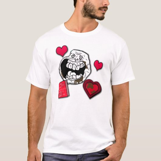 T-shirt Chemise pour toujours seule de Valentine Meme (Devant)