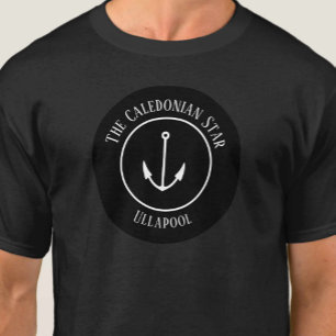 T-shirt Chemise pour un membre d'équipage de bateau. Nom e