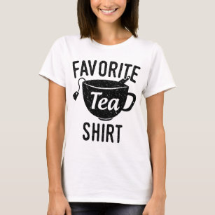 T-shirt Chemise préférée de thé