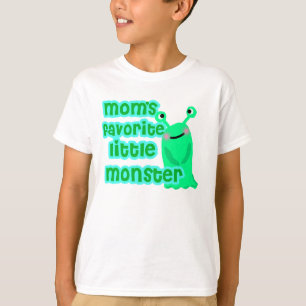 T-shirt Chemise préférée du monstre de la maman petite