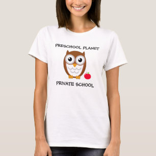 T-shirt chemise préscolaire de professeur
