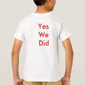 T-shirt Chemise présidentielle de Barack Obama (Dos)