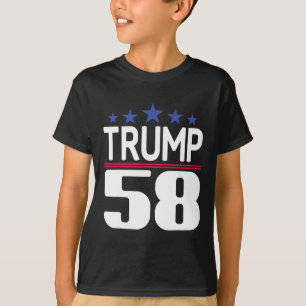 T-shirt Chemise Présidentielle Trump 58, Trump Troisième P