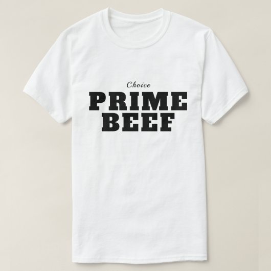 T-shirt Chemise Prime Beef (Design devant)