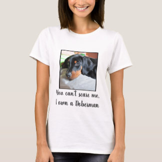 T-shirt Chemise propriétaire Doberman - mignonne et drôle