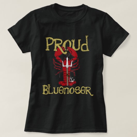 T-shirt Chemise Proud Bluenoser Nouvelle-Écosse (Design devant)