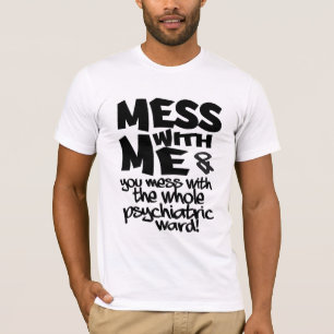 T-shirt Chemise PSYCHIATRIC WARD - choisir style & couleur