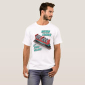 T-shirt Chemise PTW Wagon de Train d'Oxyde d'Uranium (Devant entier)