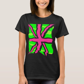 T-shirt CHEMISE PUNK DRApeau BRITANNIQUE ROYAUME-UNI