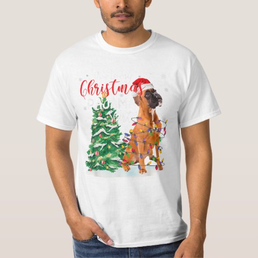 T-shirt Chemise Pyjama de Noël (Devant)