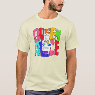 T-shirt Chemise Queen Alice colorée