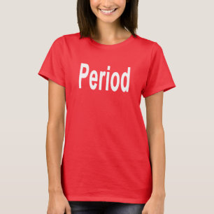 T-shirt Chemise qui indique la période