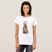 T-shirt Chemise Rabbit Tête de Lion customisée (Devant entier)