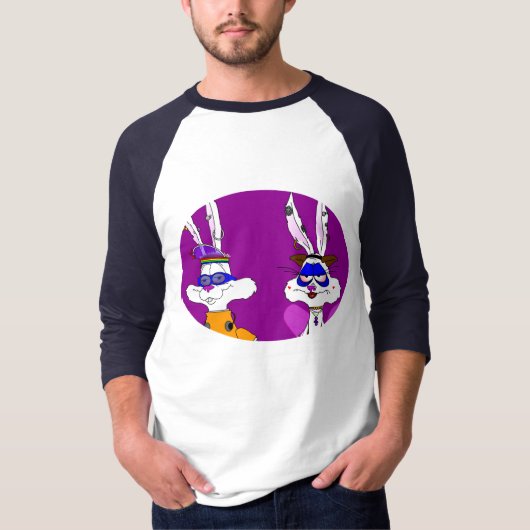 T-shirt Chemise Rabbits Raglan (Devant)