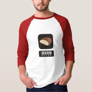 T-shirt Chemise raglan à manches 3/4 pour les amoureux du