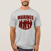 T-shirt Chemise Raglan à manches longues MARINES (Devant)