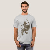 T-shirt Chemise Raglan à manches longues pour hommes de Li (Devant entier)