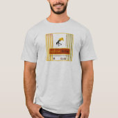 T-shirt Chemise Raglan Cheval Jaune (Devant)