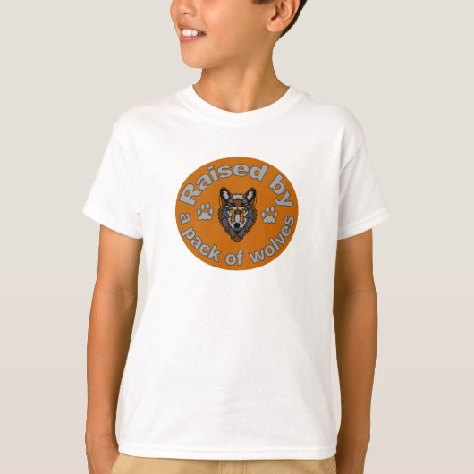 T-shirt Chemise Raised by Wolves - choisir style & couleur (Devant)