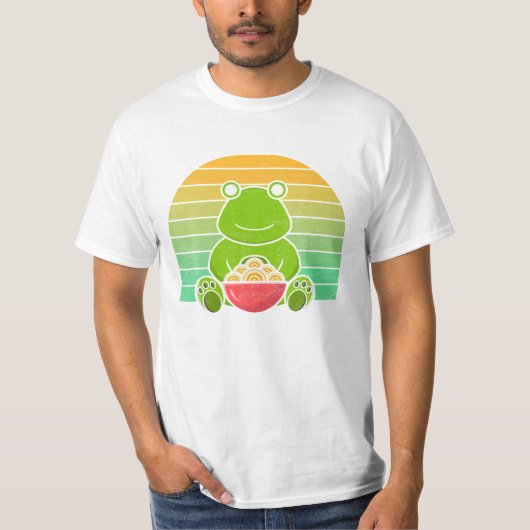 T-shirt Chemise Ramen Frog (Devant)