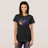 T-shirt Chemise Raven Sky Folklore (Devant entier)