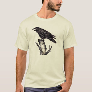 T-shirt Chemise Raven T Personnalisée, Art original frappa