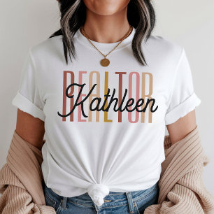 T-shirt Chemise Realtor Life, Chemise d'agent immobilier p