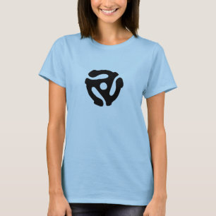 T-shirt Chemise record d'adaptateur de 45 t/mn