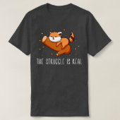 T-shirt Chemise Red Panda Lover4 (Design devant)
