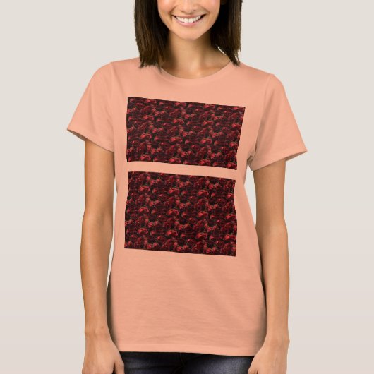 T-shirt Chemise Red Roses (Devant)