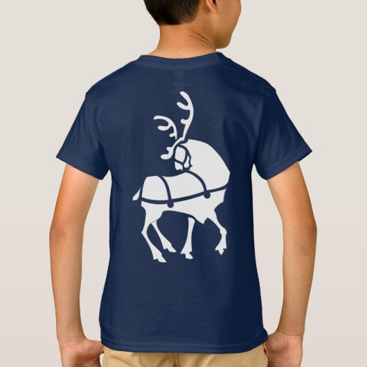 T-shirt Chemise Reindeer Custom Sweatshirt de Noël de l'en (Dos)