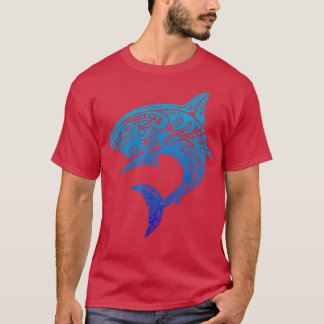 T-shirt Chemise requin, Chemise d'artisanat requin, Gif Am