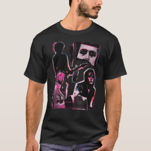 T-shirt Chemise Reste Fort – Graphique de Collage Punk Roc