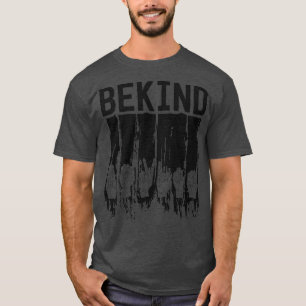 T-shirt Chemise Retro Be Kind Langue Des Signes Pour Homme
