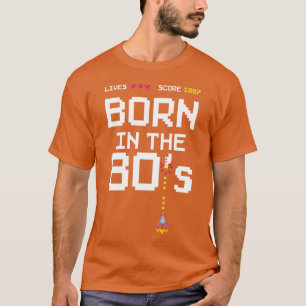 T-shirt Chemise Rétro Fête 1987 Née dans les Années 80