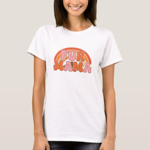 T-shirt Chemise Rétro Fur Mama – Maman Petful Amour de Chi