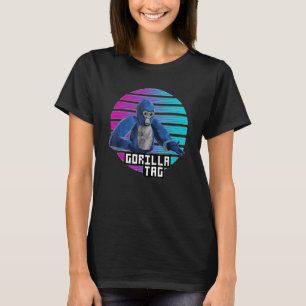 T-shirt Chemise rétro gorilla tag, merch gorilla tag monke