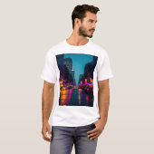 T-shirt Chemise Retro Groove (Devant entier)