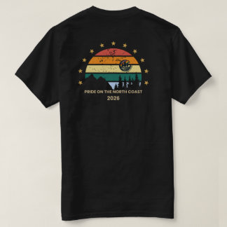 T-shirt Chemise Rétro Sunset Fierté de la Côte Nord