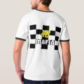 T-shirt Chemise Ringer Mafia 48 hommes (Dos entier)