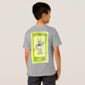 T-shirt Chemise robotique (Dos entier)