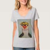T-shirt Chemise rocheuse en pingouin (Devant)