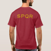 T-shirt Chemise romaine de légion de SPQR (Dos)