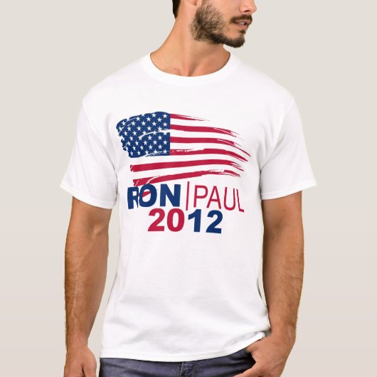 T-shirt Chemise Ron Paul 2012 (Devant)