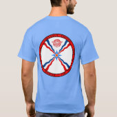 T-shirt Chemise ronde de joint d'empire assyrien (Dos)