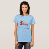 T-shirt Chemise rose (Devant entier)