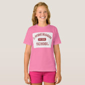 T-shirt Chemise rose Anderson (Devant entier)